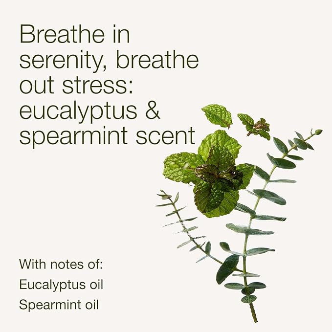 Bath & Body Works Eucalyptus Spearmint Body Wash & Foam Bath, Aromatherapy Cleanser with Vitamin E & Aloe, Non-Drying & Gentle for Daily Use, 10 fl oz - 1 Pack