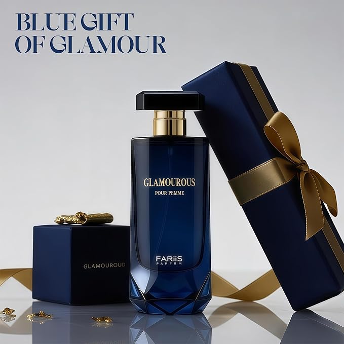 GLAMOUROUS Men's Cologne | 100ml Black Lavender & Vanilla Eau de Parfum | Gourmand Aromatic Fragrance Gift