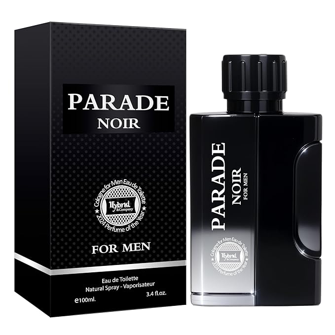 Hybrid & Company Parade Noir For Men Eau De Toilette Vaporisateur Natural Spray 3.4 Fl Oz