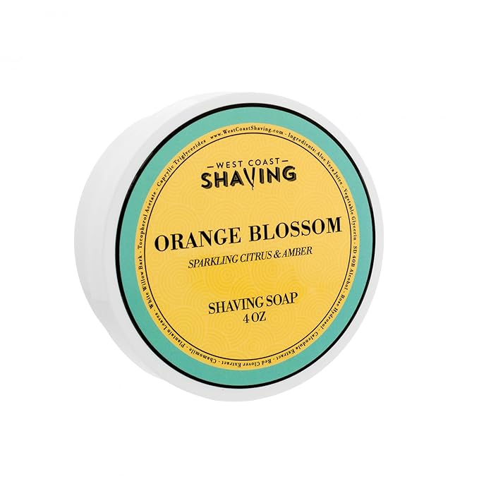 West Coast Shaving Shaving Soap, Orange Blossom