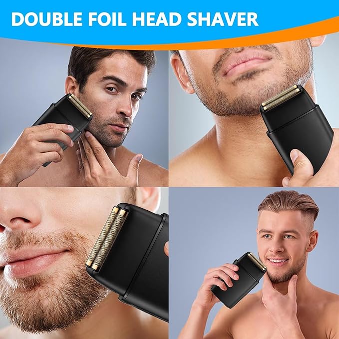 New DEARCOOL Electric Men Shaver Replacement Foil & Cutters Suitable for BaBylis-PRO Metal-FX FXFS2 Foil Shaver