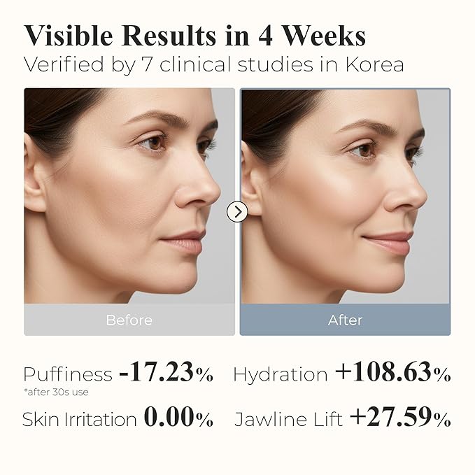 Soothing Gel Cream wtih Guasha - Hydrating Face Moisturizer, Dex-Panthenol, Hyaluronic Acid, Ceramide, Squalane, Vitmains, Korean Skincare for All Skin Types, Elasticity & Glow 3.38 fl oz