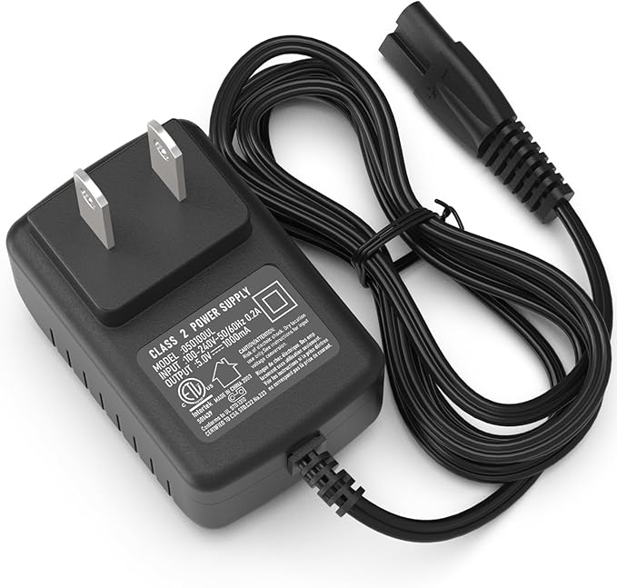 Charger for oneisall Low Noise Dog Clippers, Replacement Charger Cord Compatible with SUPRENT Hair Clippers, Pet Hair Clipper Shaver Charging Cable
