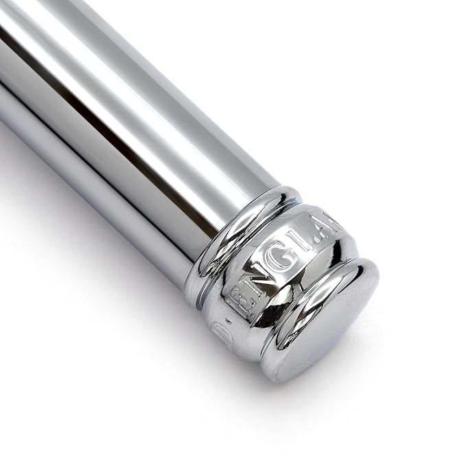 Edwin Jagger DE89BL Chrome Reusable Classic Double Edge Safety Razor for Men