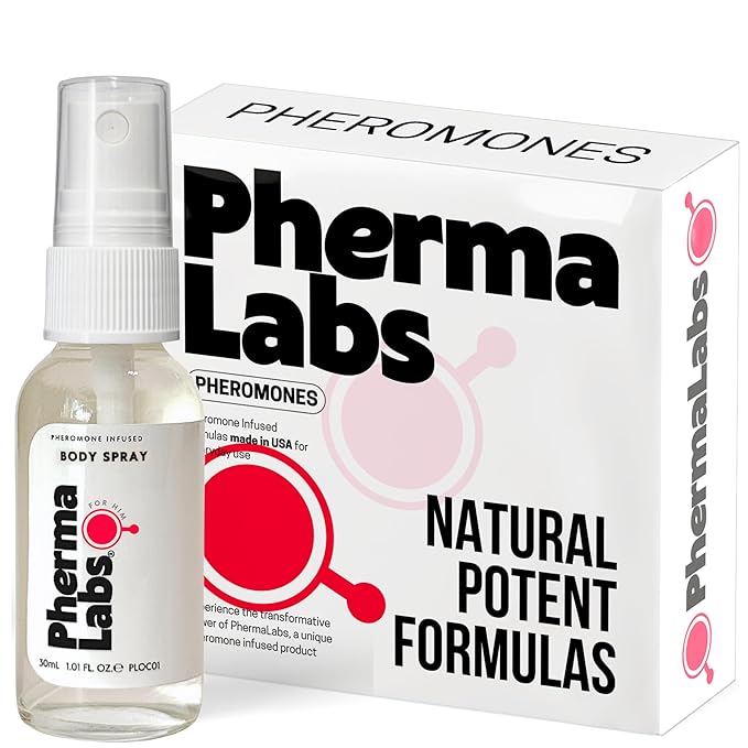Pheromone Body Spray for Men, Energizing Scent, 1 oz (Original Scent)