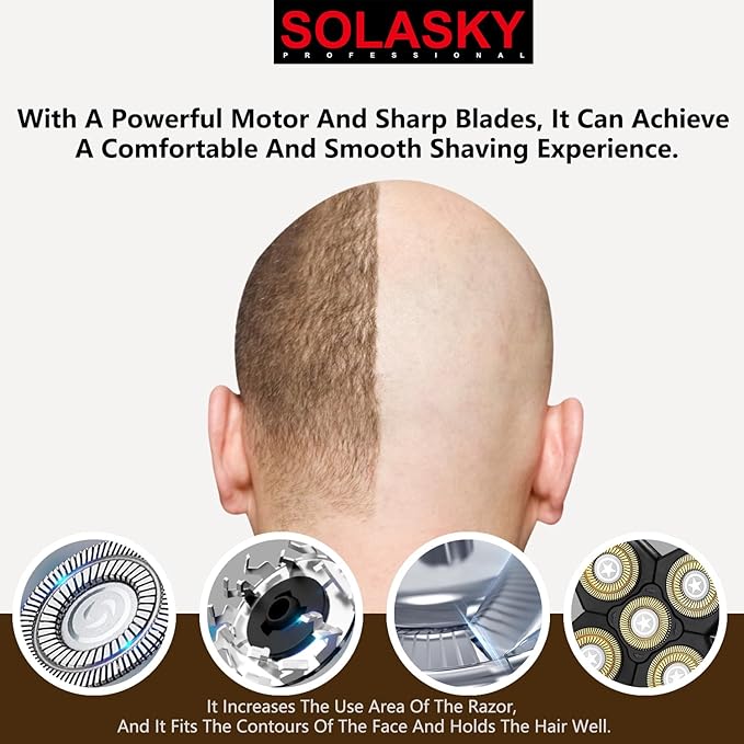 Universal 5 Blades replacement heads Compatible with Bird and Freedom shaver, Replacement heads Head Shaver and other brands shaver