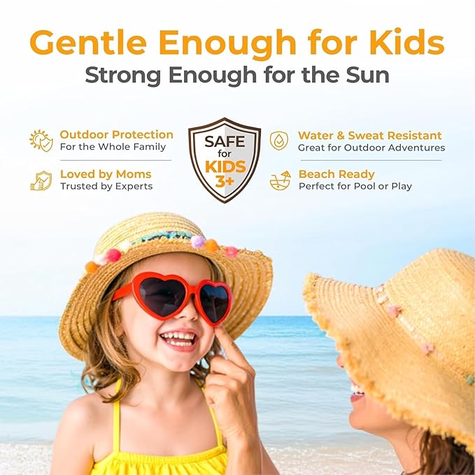UV Doux Mineral Sunscreen SPF 50 PA+++ | Tinted, Oil-Free, Water Resistant No White Cast | Zinc & Iron Oxide | For Sensitive & Acne-Prone Skin Broad Spectrum, 100% Mineral | Men, Women 1.7oz Pack 2