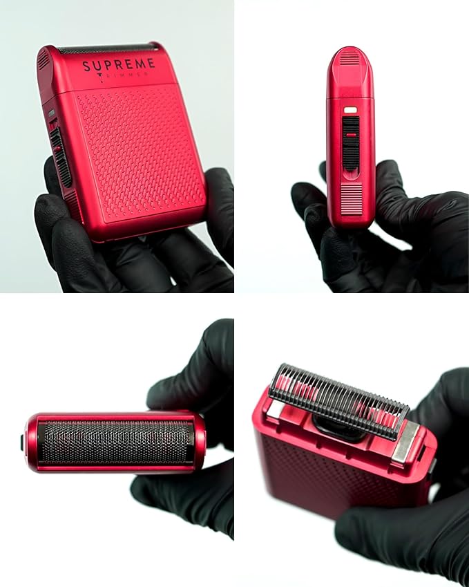 Supreme Trimmer Solo Single Foil Shaver for Pocket | 150 Min Runtime Cordless use, Powerful USB-C Mini Travel Razor for Professional & Home use | STF101