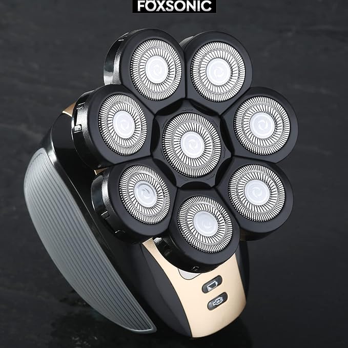 8 Blades Head Shaver Replacement Heads 8 Heads for Head Shaver Many Main Brands Electric Shaver Razor Bald Men Head Shaver Blades