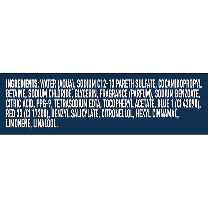 Suave Men Moisturizing Body & Face Wash, With Cedarwood and Mandarin Scent, No Parabens, No Phtahaltes, 18 Oz Pack of 12