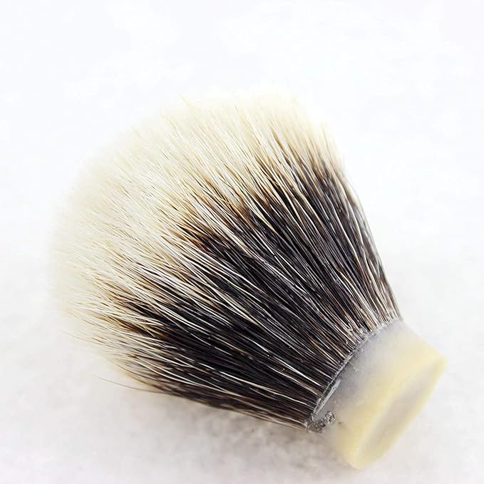 Frank shaving 2-band Manchurian Finest badger hair Knot 21mm,Loft 58mm,natural material from China Manchurian area