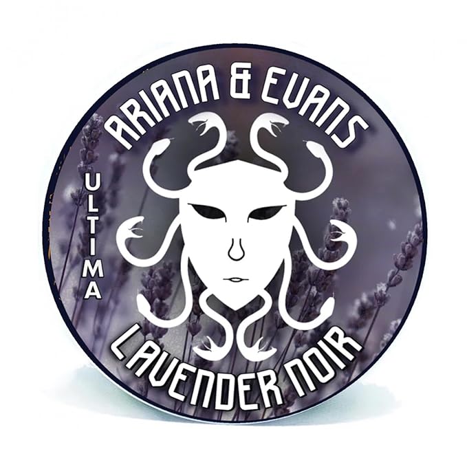 Ariana & Evans Ultima Shaving Soap, Lavender Noir, 4 oz