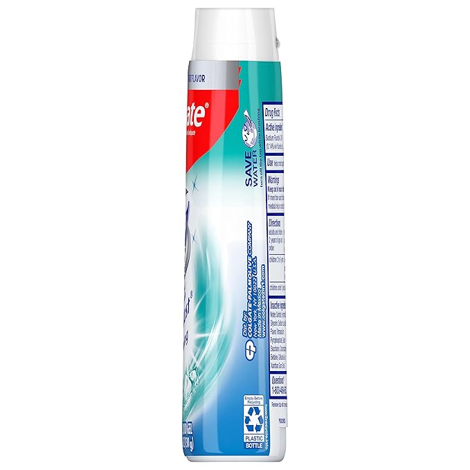 Colgate 2-in-1 Whitening Toothpaste Gel and Mouthwash, Icy Blast, 4.6 Oz