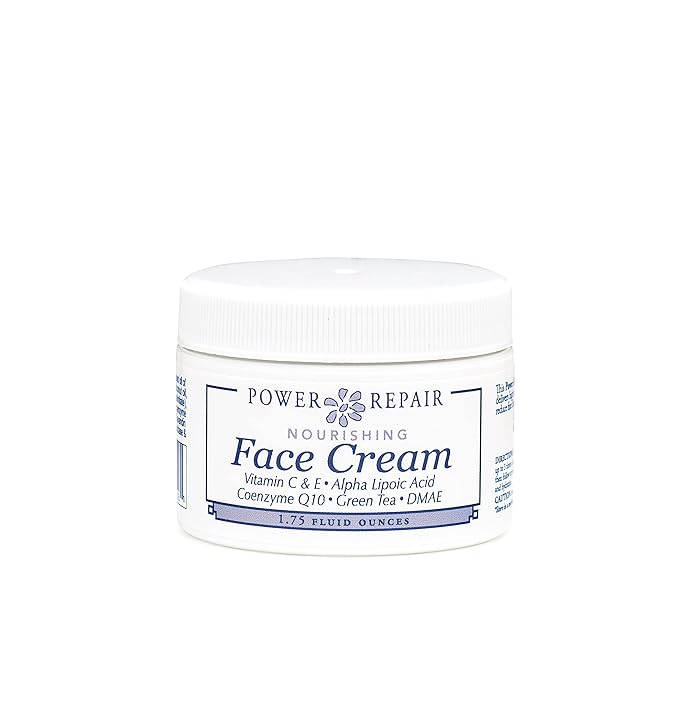 Peak Scents Anti-Aging Face Cream - Nourishing Antioxidant Moisturizer for Women - Anti Wrinkle and Anti Aging Cream for Skin - Green Tea, Grape Seed Oil, Vitamins C & E (1.75 Oz)