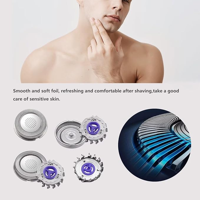 Ultra-sharp 3X Replacement Shaver Head Shaver Blade for Philips Norelco 700RL, 705RL, 710RL, 715RL, 720RL, 725RL, 750RL, 800RX, 805RX