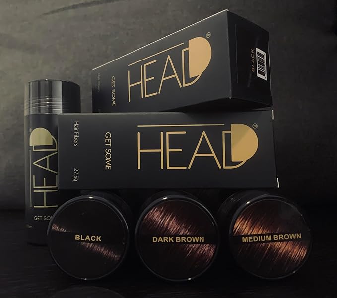 (MEDIUM BROWN) | Plant Based I Full Hair in Seconds | Lightweight Hair Buidling Fibers for Thinning Hair Men & Women | Styling Powder | Hair Loss Products | The Sexiest Way to Fuller Hair!