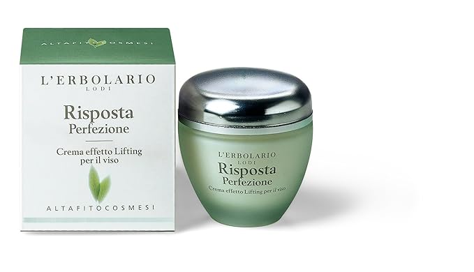 L'Erbolario Risposta Perfection Lifting Effect Face Cream – Face Moisturizer and Firming Day Cream – Facial Moisturizer for Skin Elasticity - 1.6 oz