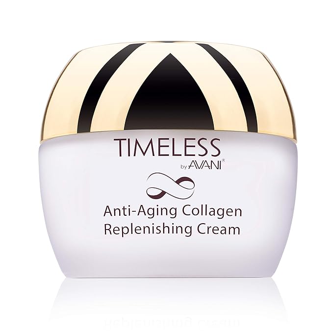 Avani Anti-Aging Collagen Replenishing Cream - Powerful Hydrating, Firming, & Tightening Face Lotion - Helps Plump Wrinkles & Restore Skin Elasticity