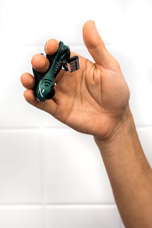 HeadBlade Moto LE Greene Men's Head and Skull Shaving Razor - Revolutionary Dual Active Suspension
