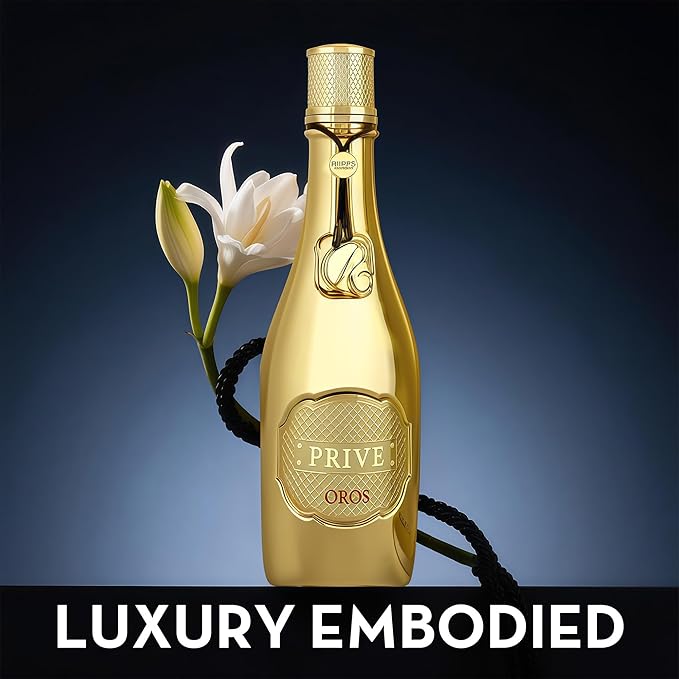 Priv Oros for Men | Eau de Parfum 100ml | Gourmet Cologne with Coffee, Almond, Vanilla & Sandalwood | Long-Lasting Luxury Scent for Day & Night