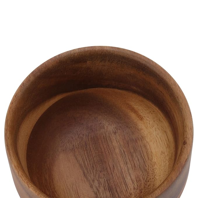 Portable Wooden Shaving Foam Bowl Wooden Shaving Brush Bowl Men Shaving Soap Bowl Lather Shave Cream Bowl for Home Barber Shop Salon