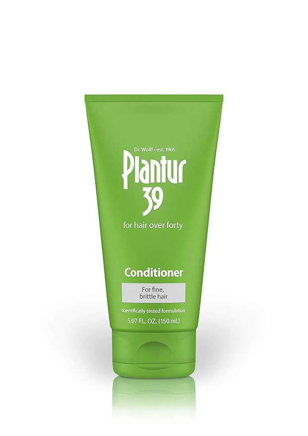 Plantur 39 Phyto Caffeine Women's Nourishing Conditioner 5.07 Fl Oz, for Fine, Thinning Natural Hair Growth, Sulfate Free, Wheat Protein, White Tea Extract