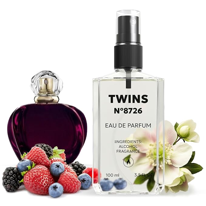 TWINS Impression of Poison | Perfume for Women Eau de Parfum | No.8726 | 3.4 Fl Oz / 100 ml