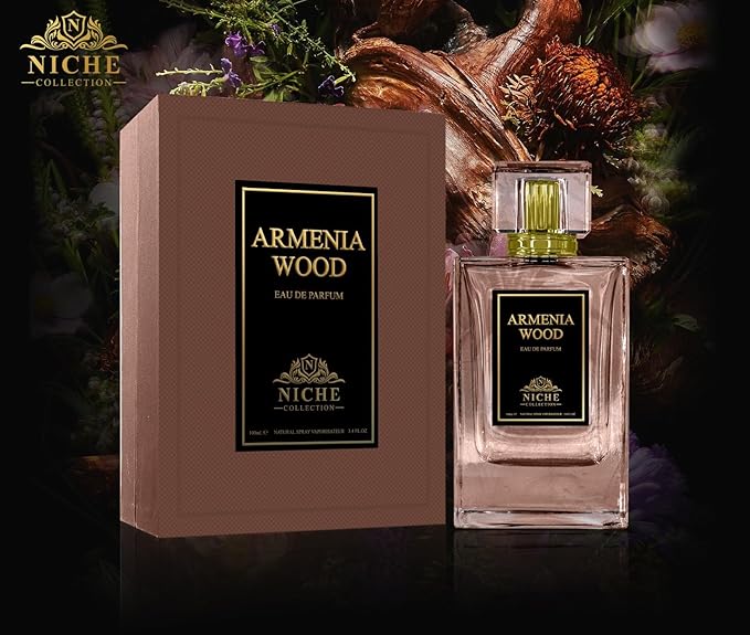 Maison d'Orient ARMENIA WOOD Niche Collection Dubai 100 ML (3.4 oz) EDP for Men and Women - Woody Oriental Perfume with Iris, Guaiac Wood, and Patchouli - Long-Lasting Unisex Fragrance