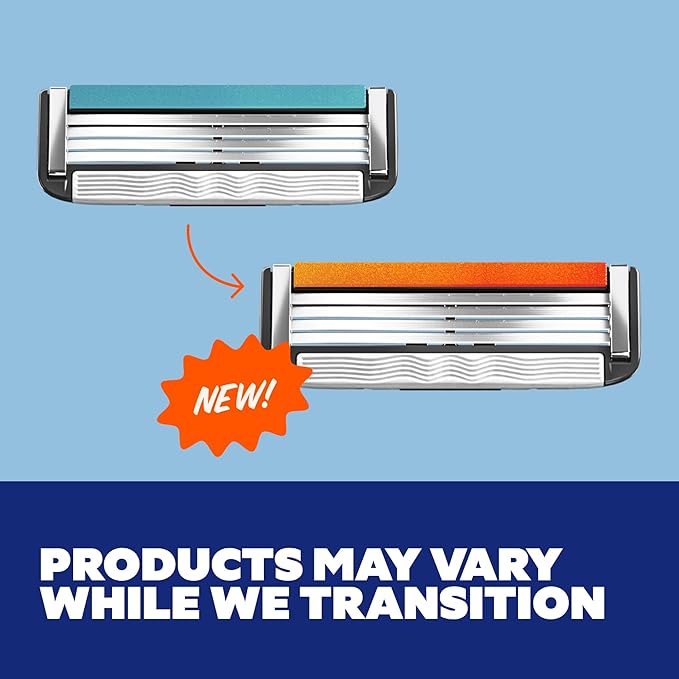 Dollar Shave Club | 4 Blade Razor Refills (16 Pack) | Swift Rinse Blades for Longer and Thicker Hair