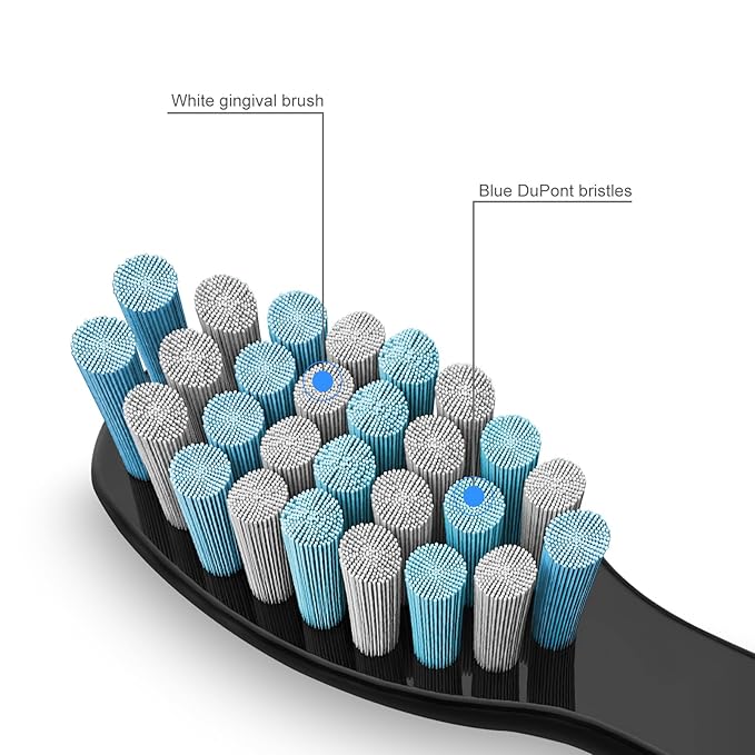 5 Pack Electric Toothbrush Replacement Heads Compatible with Fairywill FW-507/508/551/515/917/959/2011,FW-D1/D3/D7/D8,Toothbrush Replacement Heads Compatible with SEAGO 958/2316/SGKIDS-2303
