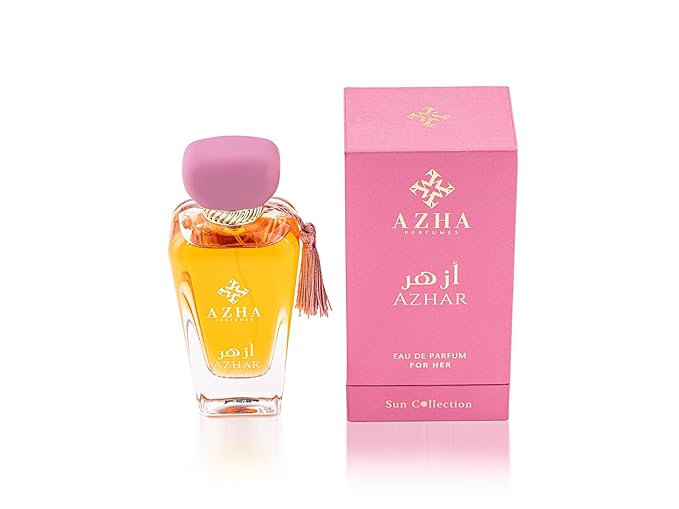 Azhar For Her EDP Spray 100ML | Luxurious Floral Fragrance with Saffron, Raspberry & Warm Vanilla Notes