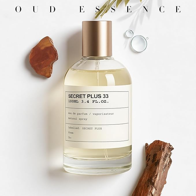 SECRET PLUS 33 Eau de Parfum for Men - 100ml - Long Lasting Cologne Spray, Gift of Power