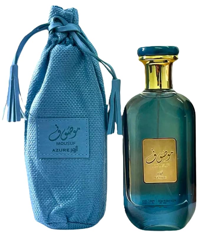 Ard Al Zaafaran Mousuf Azure Eau De Parfum Spray, 3.4 Ounce (Unisex)