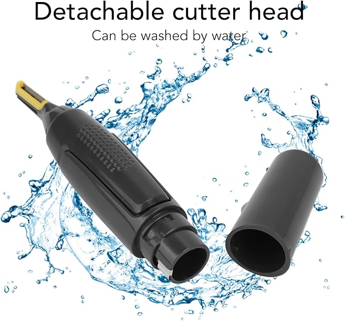 Ear and Nose Hair Trimmer Clipper, Professional Painless Eyebrow Hair Trimmer for Men Women, Ear Nose Hair Trimmer Detachable Washable Easy Cleansing