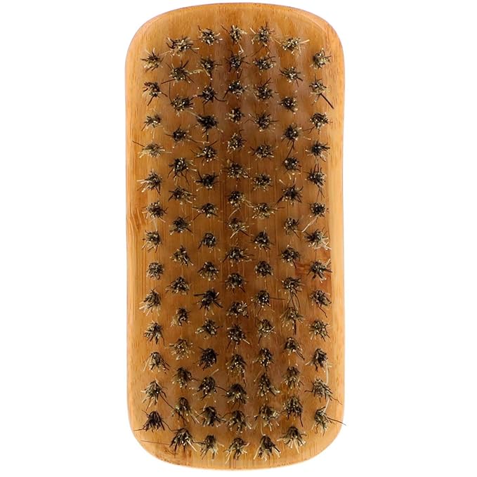 Bass Brushes Natural Bristle Beard Brush, 1 EA