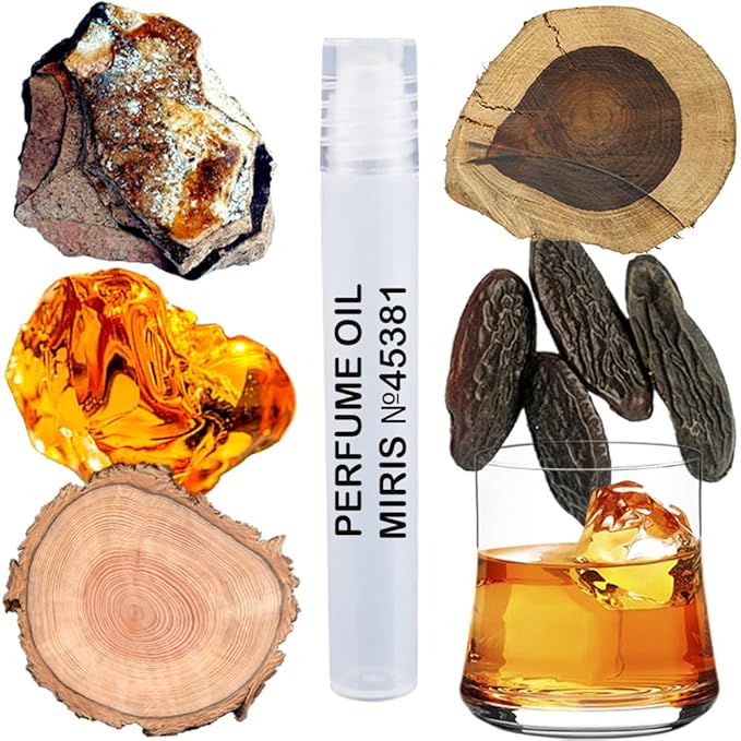 MIRIS No. 45381, Inspired by Tragedy Lord George, Long-Lasting Perfume Oil for Men Roll-On, Rollerball 0.34 Fl Oz / 10 ml