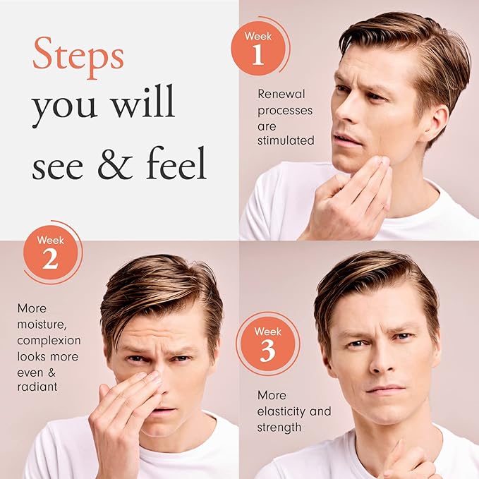 Mens Anti Aging Face Cream - Fast-Absorbing & Organic Anti Wrinkle Face Cream with Powerful Antioxidant Astaxanthin & Jojoba Oil I Hydrating Facial Moisturizer for Men to Reduce Fine Lines & Wrinkles