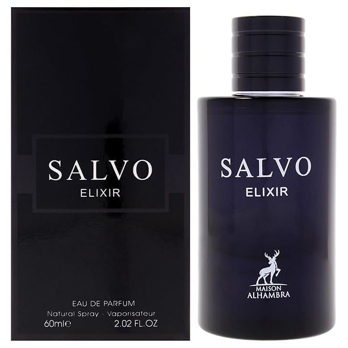 Salvo Elixir by Maison Alhambra for Men - 2.02 oz EDP Spray