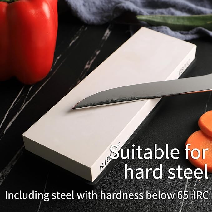 Whetstone Knife Sharpening Stone #8000 Extra Fine Grit Cuts fast Splash and go No need to soak,Polishing Stone Ultra Fine Whetstone