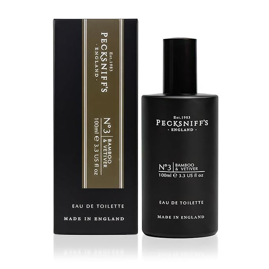 Pecksniff's Men's Eau de Toilette Bamboo & Vetiver, 100 ml/3.3 fl oz