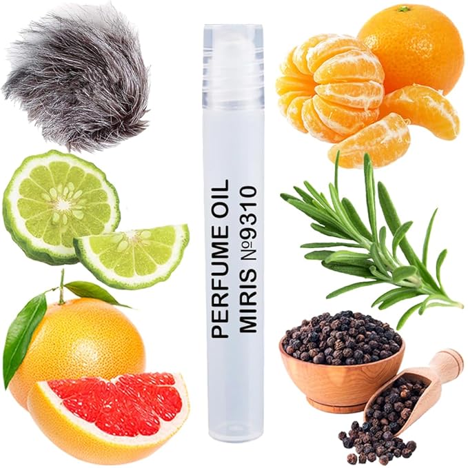 MIRIS No. 9310, Inspired by Light Blue Pour Homme, Long-Lasting Perfume Oil for Men Roll-On, Rollerball 0.34 Fl Oz / 10 ml