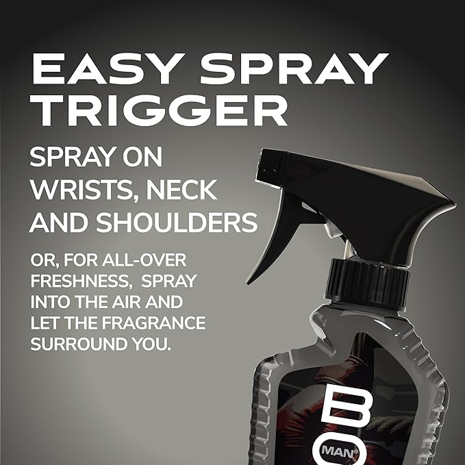 BOD man Fragrance Body Spray, Upper Cut, 8 fl oz