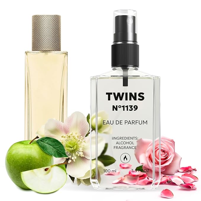 TWINS Impression of Pour Femme | Perfume for Women Eau de Parfum | No.1139 | 3.4 Fl Oz / 100 ml