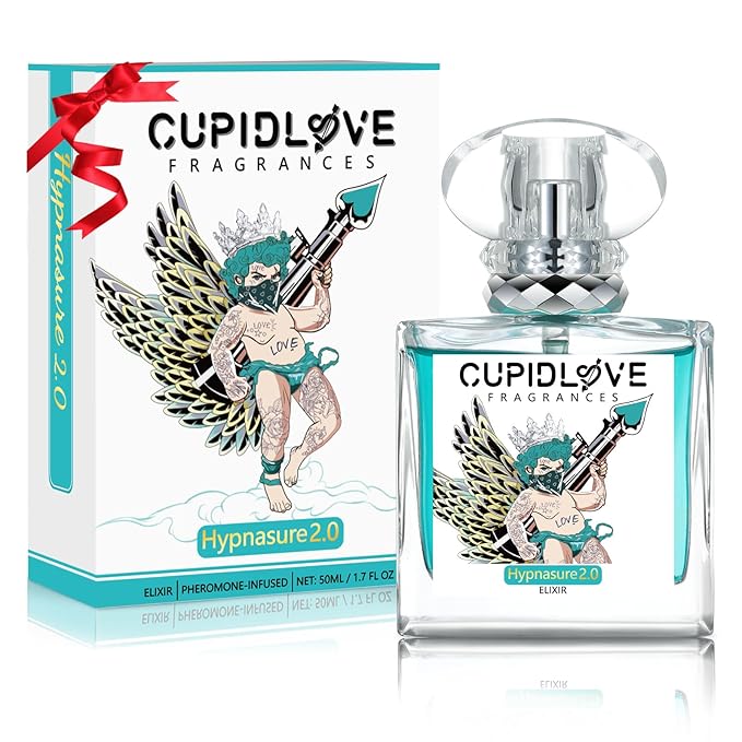 CUPIDLOVE Eau De Parfum Spray Mens Pheromone Cologne - Long Lasting Perfume, Ideal Mens Gift for Special Occasions & Daily Elegance, A Bold and Captivating Fragrance 1.7 Fl Oz