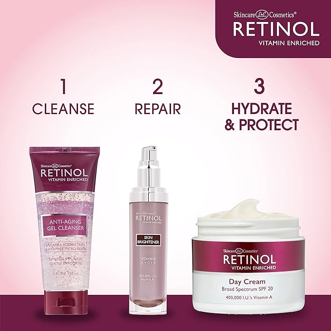 Retinol LIVAURA Skincare LdeL Cosmetics Cream Vitamins A + C + E (Day Cream)