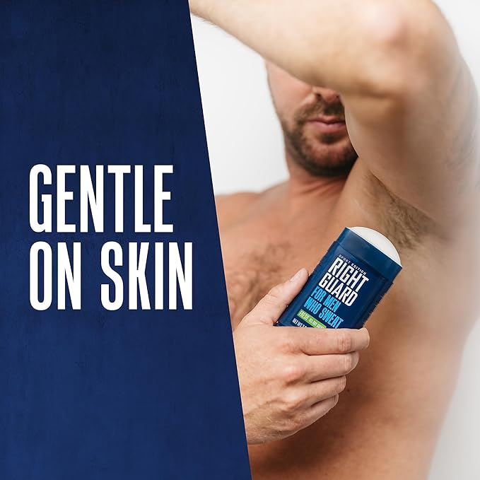 Right Guard Sport Fresh Scent Antiperspirant & Deodorant Invisible Solid - 4-in-1 Deodorant For Men, Blocks Sweat, 48-Hour Odor Protection, Quick-Drying, & Long-Lasting, 2.6 oz (6 Pack)