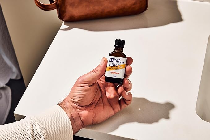 Duke Cannon Beard Oil for Men – 1oz | Beard Care & Grooming | Softens, Conditions & Promotes Healthy Beard