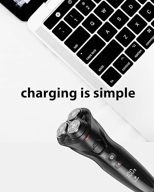 Replacement Charger Cable for Rategist WD787 - USB-A to DC 5V 1A Fast Charging Cord with Cleaning Brush, Compatible with Rategist Cordless Electric Razor for Men Travel Kit