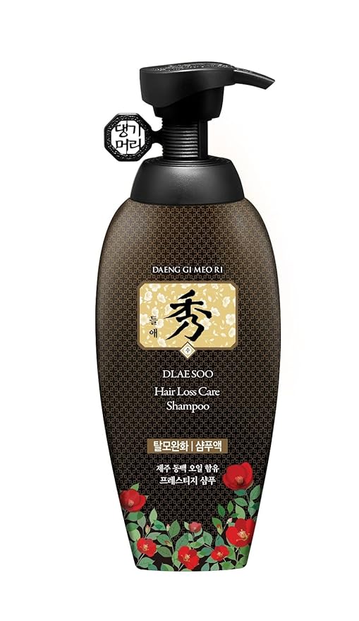 DAENG GI MEO RI Dlaesoo Anti Hair-Loss Shampoo/Jeju Camellia Oil, Anti Hair Loss, Nutrition, Scalp Care, Hair Shine