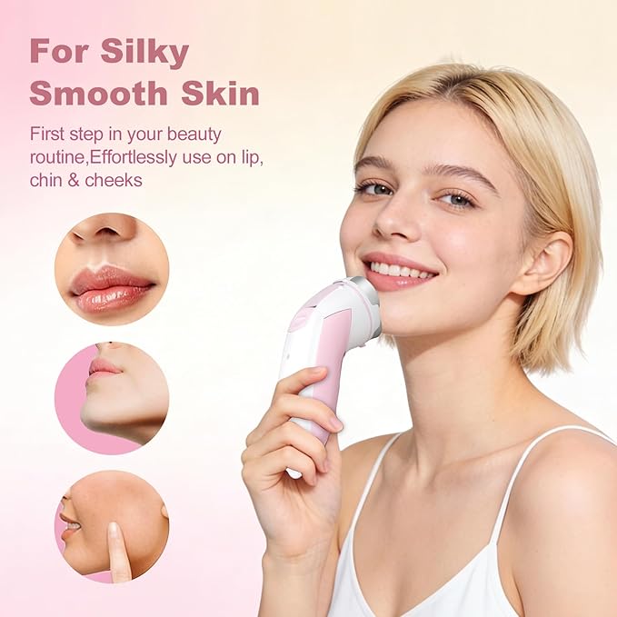 Electric Razors for Women,Rechargeable Shaver for Women,LED Display Wet & Dry Waterproof Electric Razors for Body Face Legs Underarms and Bikini Area,Pop-Up Trimmer Portable Travel Razor Pink